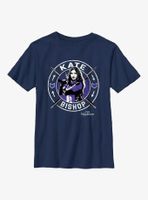 Marvel Hawkeye Kate Bishop Stamp Youth T-Shirt