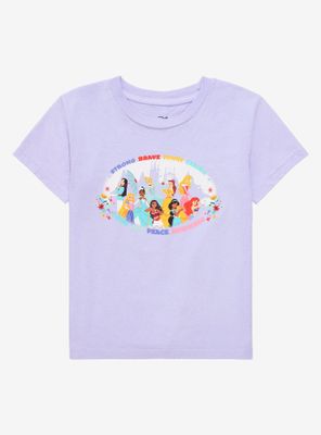 Disney Princess Group Portrait Traits Toddler T-Shirt - BoxLunch Exclusive