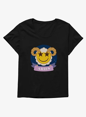 Emoji Aries Girls T-Shirt Plus