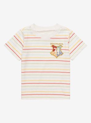 Harry Potter Hogwarts House Crest Striped Toddler T-Shirt - BoxLunch Exclusive