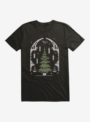 Harry Potter Christmas Tree Logo T-Shirt