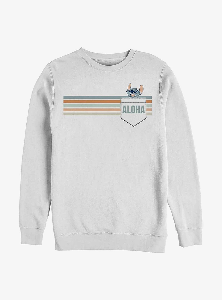 Disney Lilo & Stitch Aloha Pocket Sweatshirt