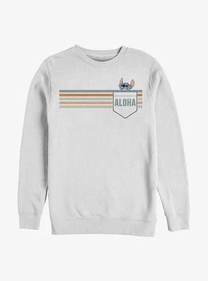 Disney Lilo & Stitch Aloha Pocket Sweatshirt