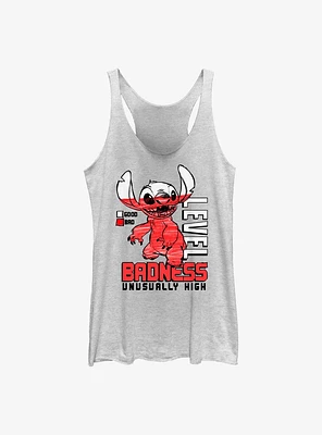 Disney Lilo & Stitch Badness Level Womens Tank Top