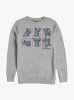 Disney Lilo & Stitch Poses Sweatshirt