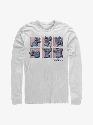 Disney Lilo & Stitch Poses Long-Sleeve T-Shirt