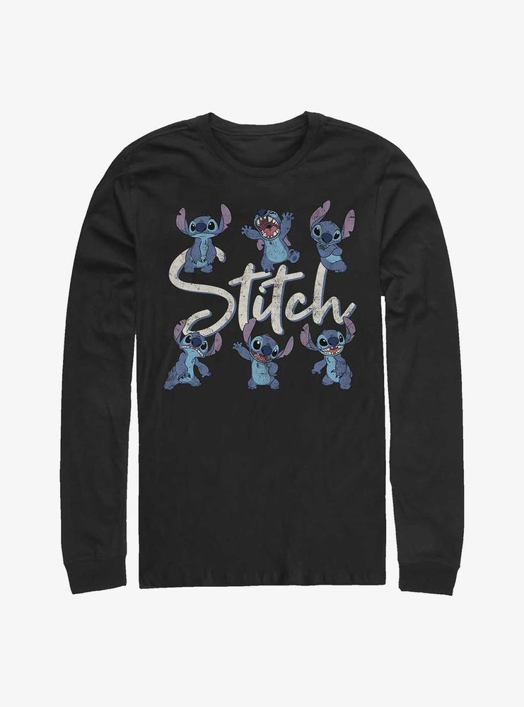 Disney Lilo & Stitch Posing Long-Sleeve T-Shirt