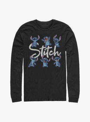 Disney Lilo & Stitch Posing Long-Sleeve T-Shirt