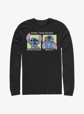 Disney Lilo & Stitch Selfie Long-Sleeve T-Shirt