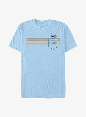 Disney Lilo & Stitch Aloha Pocket T-Shirt