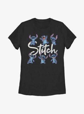 Disney Lilo & Stitch Posing Womens T-Shirt