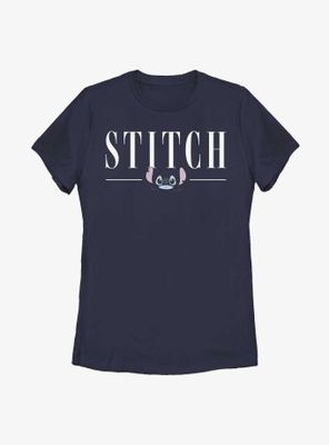 Disney Lilo & Stitch Title Womens T-Shirt