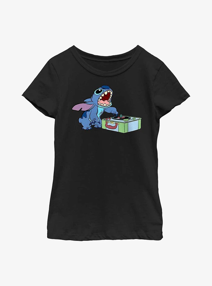Disney Lilo & Stitch DJ Youth Girls T-Shirt