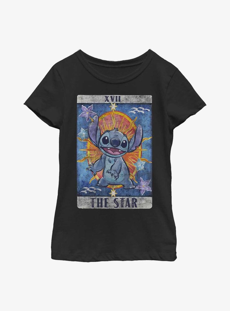 Disney Lilo & Stitch Tarot Youth Girls T-Shirt