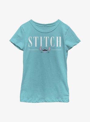 Disney Lilo & Stitch Title Youth Girls T-Shirt
