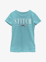 Disney Lilo & Stitch Title Youth Girls T-Shirt