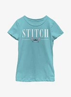 Disney Lilo & Stitch Title Youth Girls T-Shirt