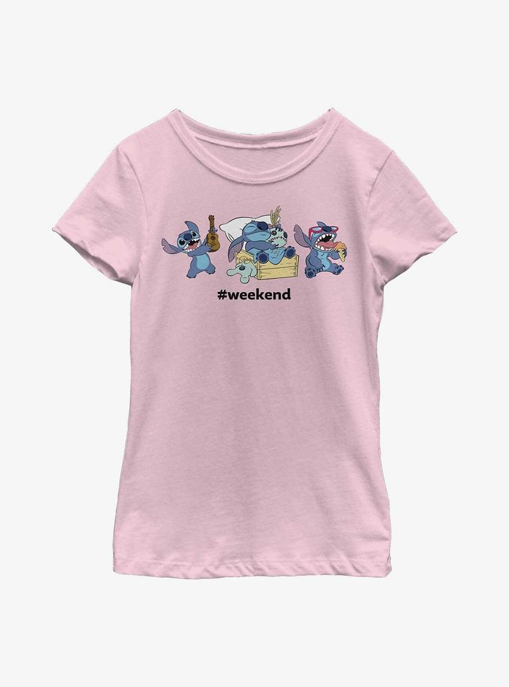 Disney Lilo & Stitch Weekend Youth Girls T-Shirt