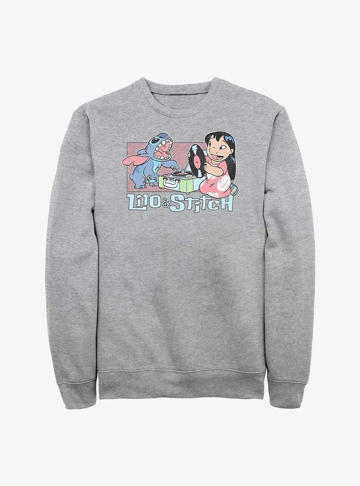 Disney Lilo & Stitch Duo Records Sweatshirt