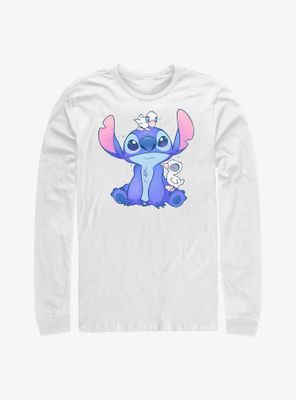 Disney Lilo & Stitch Cute Ducks Long-Sleeve T-Shirt