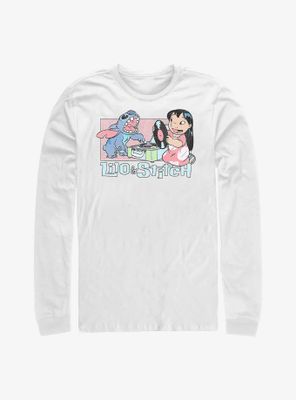 Disney Lilo & Stitch Duo Records Long-Sleeve T-Shirt