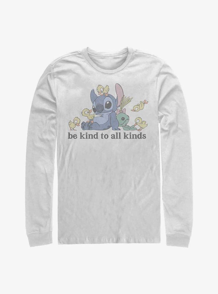 Disney Lilo & Stitch Kind To All Kinds Long-Sleeve T-Shirt