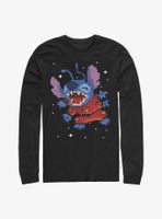 Disney Lilo & Stitch Pixelated Long-Sleeve T-Shirt