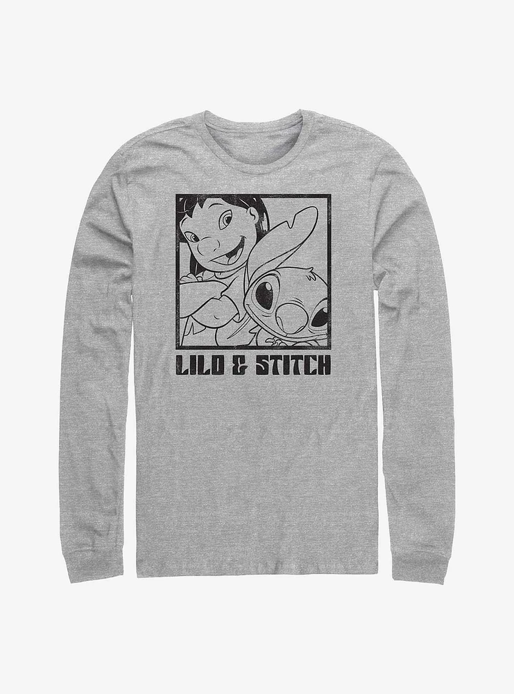 Disney Lilo & Stitch Snap Long-Sleeve T-Shirt