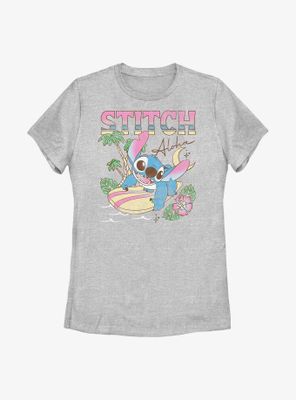 Disney Lilo & Stitch Aloha Surf Womens T-Shirt