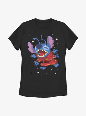 Disney Lilo & Stitch Pixelated Womens T-Shirt
