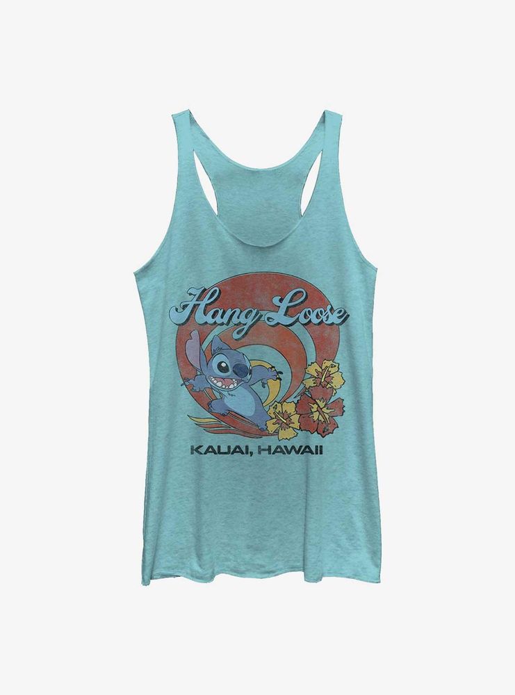 Disney Lilo & Stitch Hang Loose Kauai Womens Tank Top