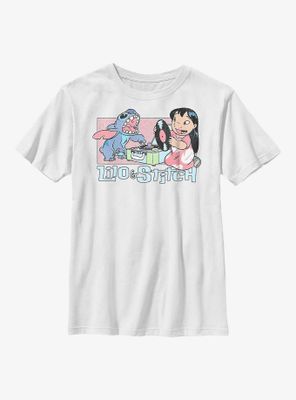 Disney Lilo & Stitch Duo Records Youth T-Shirt