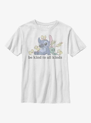 Disney Lilo & Stitch Kind To All Kinds Youth T-Shirt