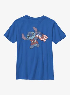 Disney Lilo & Stitch Tropic Flag Youth T-Shirt