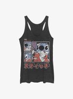 Disney Lilo & Stitch Kanji Womens Tank Top