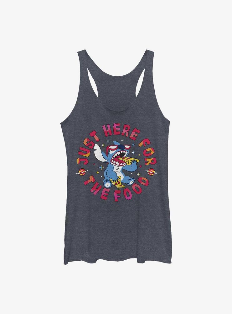 Disney Lilo & Stitch Pizza Womens Tank Top