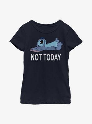 Disney Lilo & Stitch Not Today Youth Girls T-Shirt