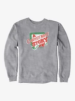 A Christmas Story  Bubble Logo Sweatshirt