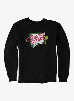 A Christmas Story  Lamp Logo Sweatshirt