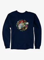 A Christmas Story  Wreath Sweatshirt