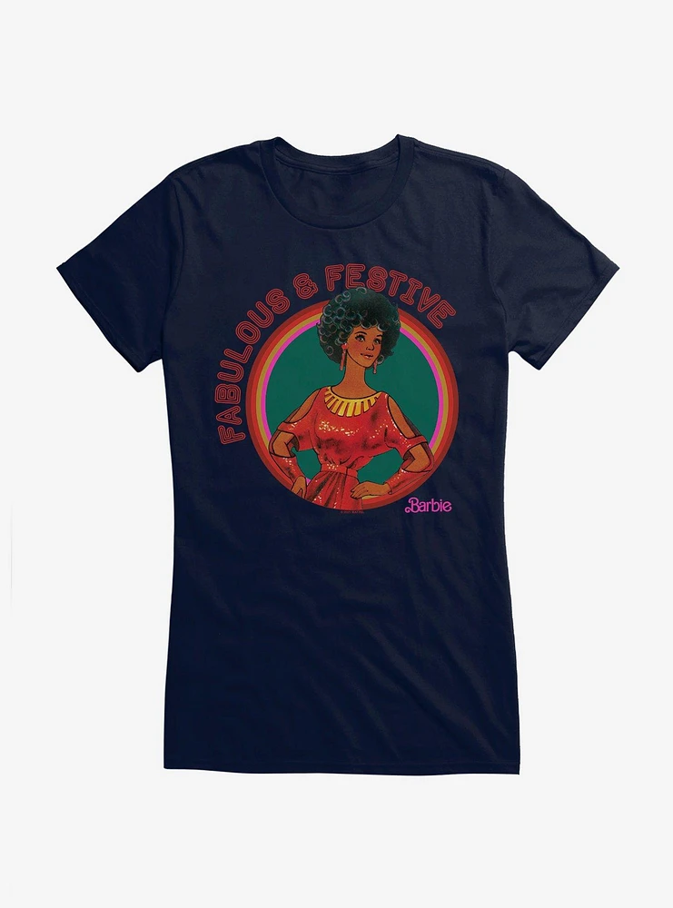 Barbie Holiday Fab And Festive Girls T-Shirt