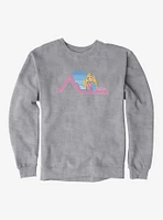 Barbie Holiday Vintage Stripe Sweatshirt