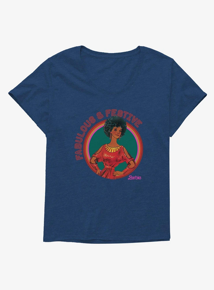 Barbie Holiday Fab And Festive Girls T-Shirt Plus