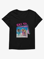 Barbie Holiday Ski Ya Later Girls T-Shirt Plus