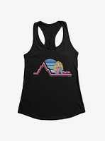 Barbie Holiday Vintage Stripe Girls Tank