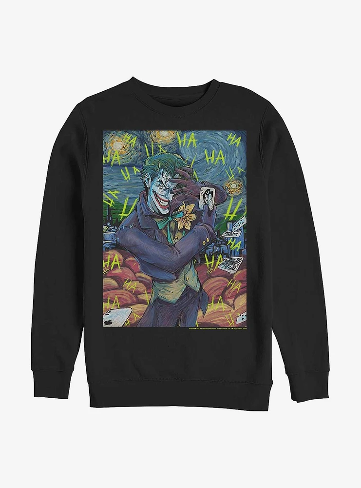 DC Comics Batman Joker Starry Sweatshirt