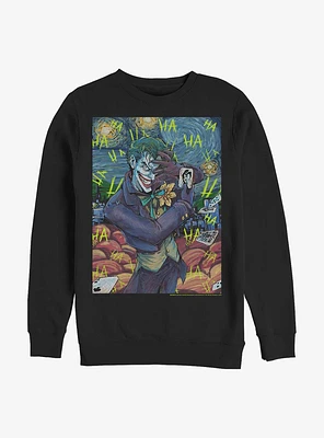 DC Comics Batman Joker Starry Sweatshirt