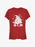 Disney The Nightmare Before Christmas Xmas Tree T-Shirt