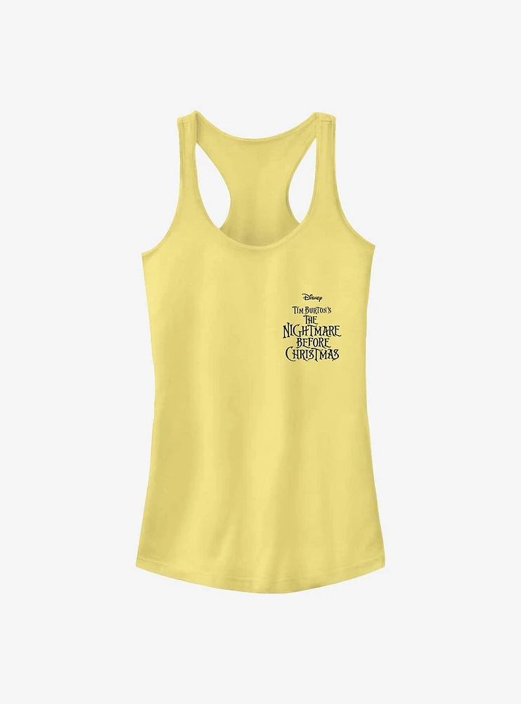 Disney The Nightmare Before Christmas Logo Pocket Tank