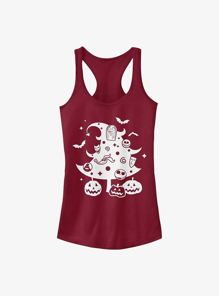 Disney The Nightmare Before Christmas Xmas Tree Tank Top